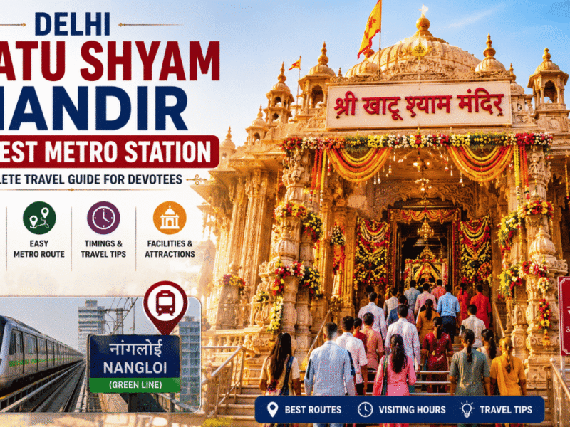 Delhi Khatu Shyam Mandir Nearest Metro Station