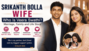 Srikanth Bolla Wife