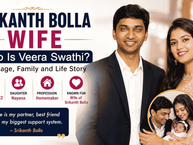 Srikanth Bolla Wife