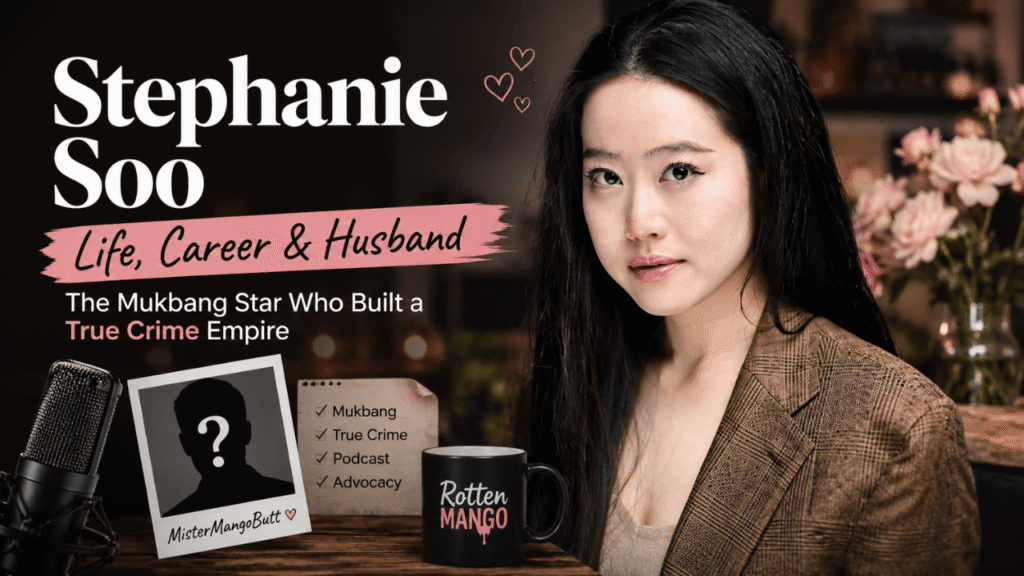 Feature image of Stephanie Soo highlighting her life, career, true crime podcast, and private husband.